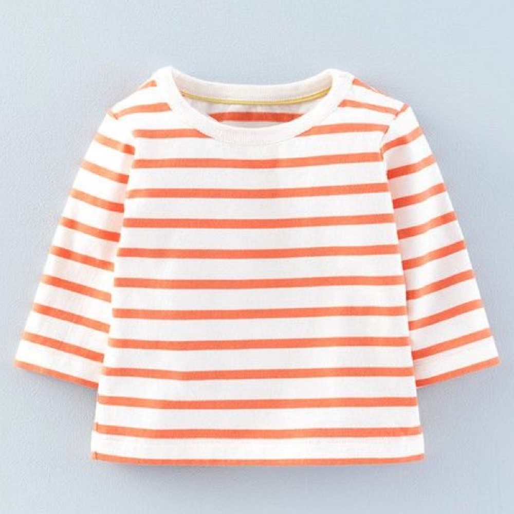 Mini Boden Baby Breton t-shirt